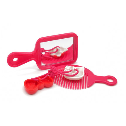 Sanrio Hello Kitty Mini Mirror Comb Set – 2015 Girl Gift (Pre-Owned)
