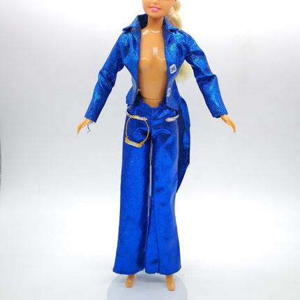 Baby Spice Shiny Blue Outfit – 1/6 Scale Top & Pants (Galoob, Pre-Owned)