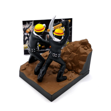 Kamen Rider Construction Shocker 3" Figure Set – Diorama Scene Popy Capsule (Pre-Owned)