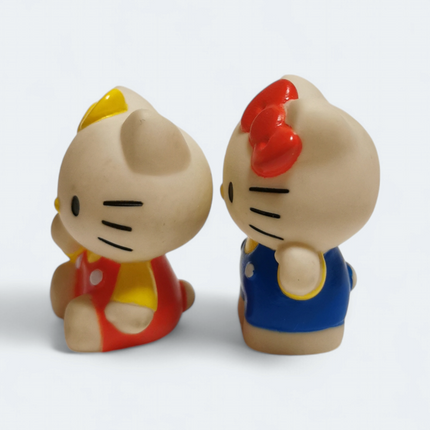 Sanrio Hello Kitty & Mimmy PVC Pencil Toppers – Lot of 2 (2000, Pre-Owned)