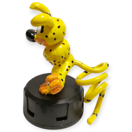 Vintage Disney MARSUPILAMI CHEETAH 3.5" Mini Figure Cake Topper 90s Toy Rare