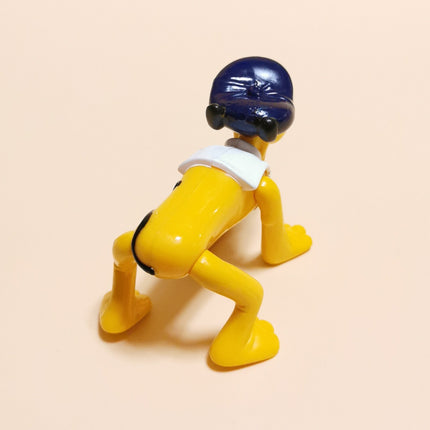 Pluto with Beret 4" Articulated Figure – Epcot Center 90s Cake Topper (Pre-Owned)