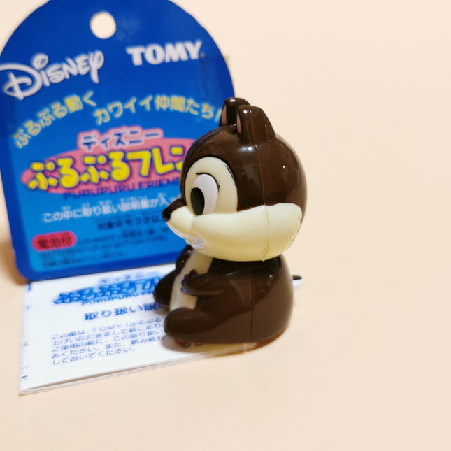 Chip 'n Dale Shaking Chip 2" Battery Figure – TOMY Disney Japan (Pre-Owned)
