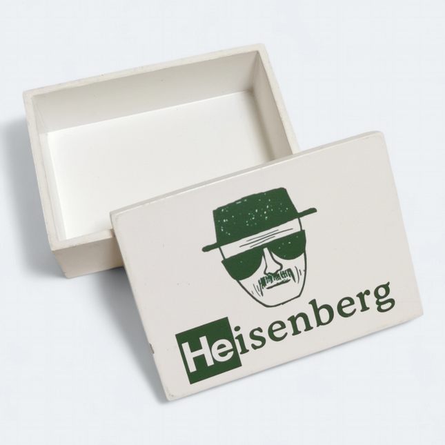 Breaking Bad HEISENBERG WALTER WHITE 3.5" Storage Case STASH BOX Toy Mezco 2013