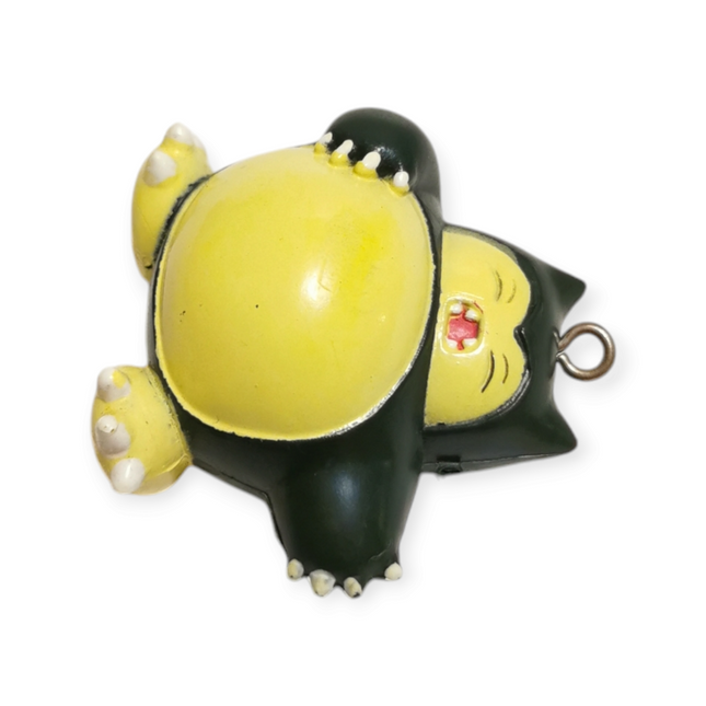 TOMY Pokemon Snorlax 2" Mini Figure – Charm Keychain PVC CGTSJ (Rare, Pre-Owned)