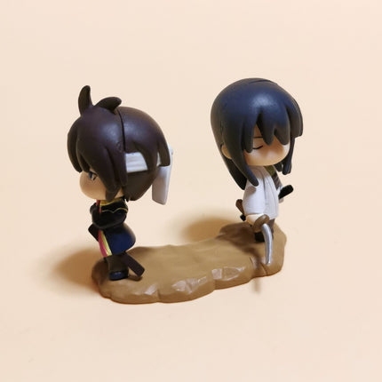 Bandai GINTAMA TAKASUGI & KATSURA 1.5" Mini Figure Anime Toy Collectible Loose