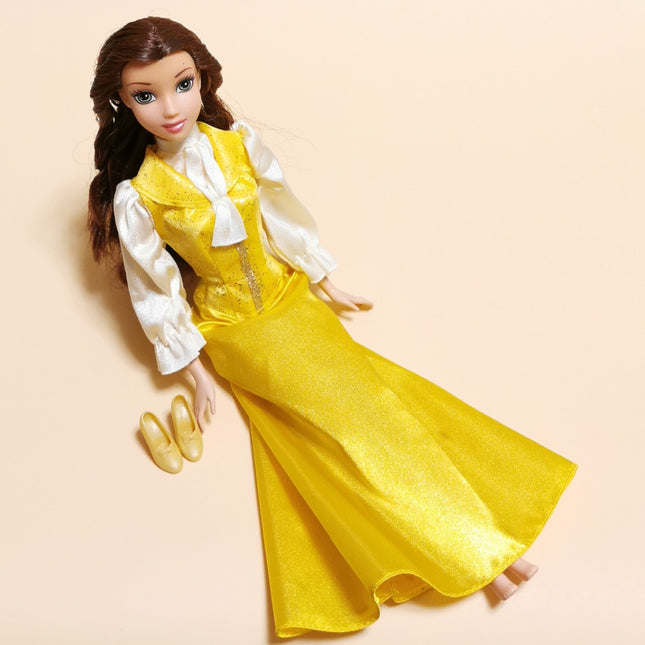 Beauty & the Beast Sparkling Belle 11.5" Doll – Royal Horse Set (Pre-Owned)