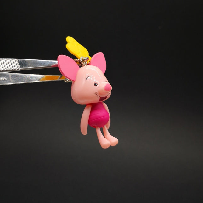 Disney Piglet – 2" Moving Limb Keychain by Yujin (Pre-Owned)