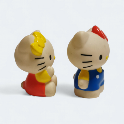 Sanrio Hello Kitty & Mimmy PVC Pencil Toppers – Lot of 2 (2000, Pre-Owned)