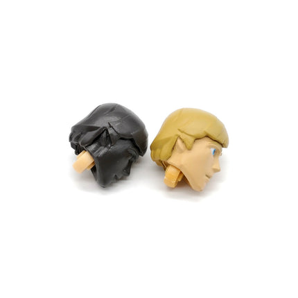Star Wars Toybox Luke Skywalker 3/4" Head Only – Unpainted Figure Disney Custom (Pre-Owned)