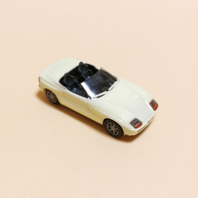 HERPA 1/87 BMW Z1 White Convertible – HO Scale Diorama Car (Pre-Owned)