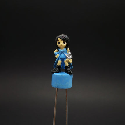 Final Fantasy VIII FF8 Rinoa Heartilly – 1.5" Pencil Topper (Bandai, Pre-Owned)