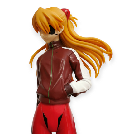 Evangelion ASUKA LANGLEY 8.5" Figure w Stand Anime Toy Collectible SEGA Loose