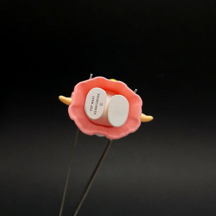Molly Wedding Flower Girl with Rose Crown – 3" Cake Topper (Pre-Owned)