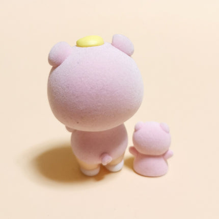 Pop Mart Minico Fantasy World Piggy – 2.5" Flocked Figure (Pre-Owned)