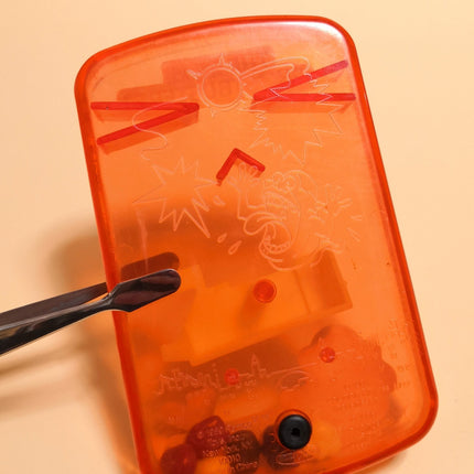 The Real Ghostbusters Remco GHOST GRABBER WATER GAME 5" Clear Case Vintage 1989