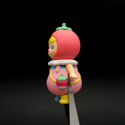 Pop Mart Pucky Sweet Strawberry Baby – 3" Cake Topper Vinyl (Pre-Owned)