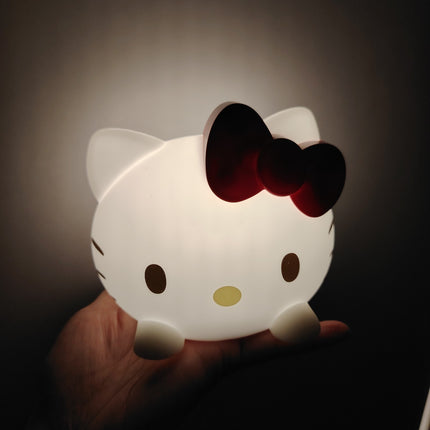Sanrio Hello Kitty Touch Sensor Light 4.5" Night Lamp (2020, Pre-Owned)