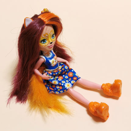 Mattel Enchantimals Felicity Fox – 6.5" Girl Doll (Pre-Owned)