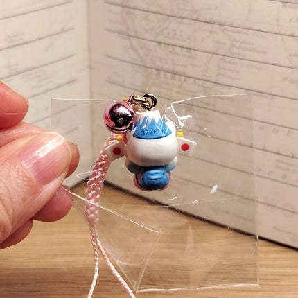 Sanrio Hello Kitty as Mount Fuji 3/4" Keychain Charm (2002, Japan, Pre-Owned)