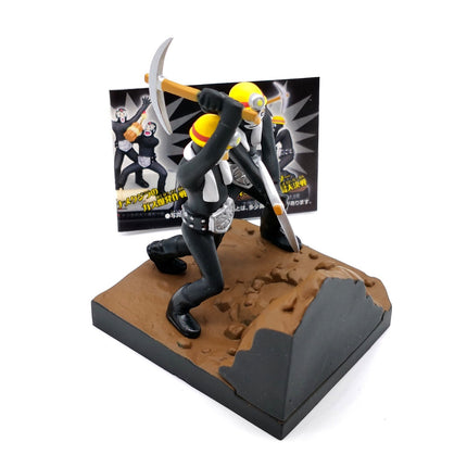 Kamen Rider Construction Shocker 3" Figure Set – Diorama Scene Popy Capsule (Pre-Owned)