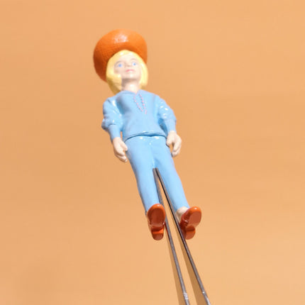THUNDERBIRDS LADY PENELOPE WARD 3" Mini Figure Plastic Toy Gerry Anderson Yujin