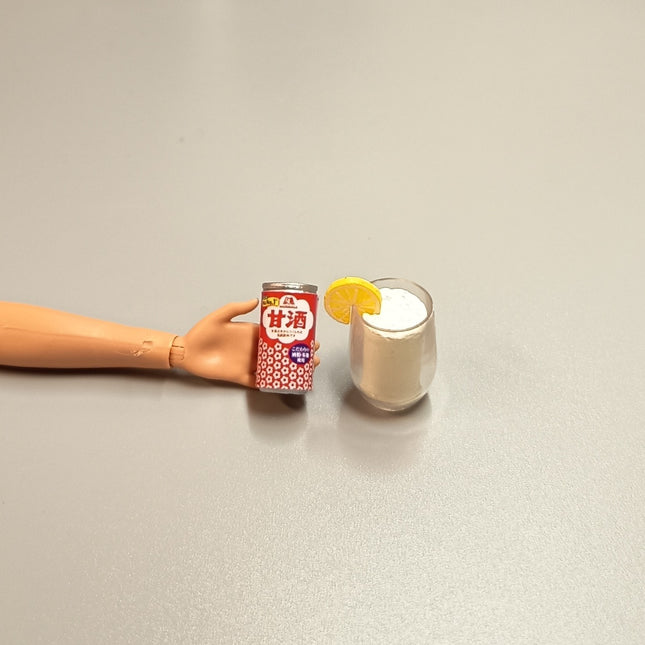 Re-Ment Miniature Soda Drink with Lemon Slice – Refreshing Beverage (Pre-Owned)