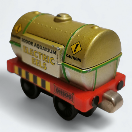 Thomas & Friends ELECTRIC EELS Sodor Aquarium Ocean Tanker Diecast 2.5" Figure