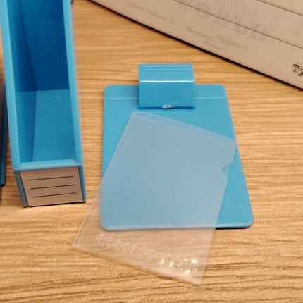 Blue Desktop Organizer 1.75" – Dollhouse Stationery by Epoch (Pre-Owned)