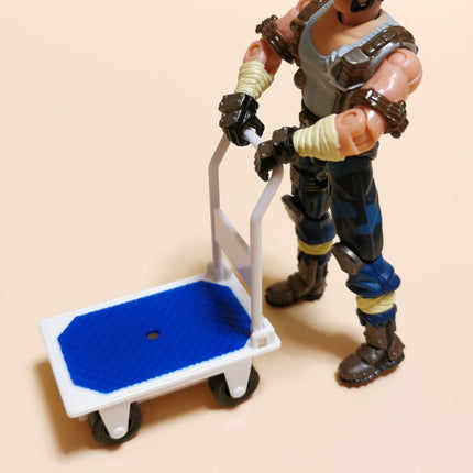 1/18 Scale Foldable Push Cart Dolly 2" – Dollhouse Accessory (Pre-Owned)