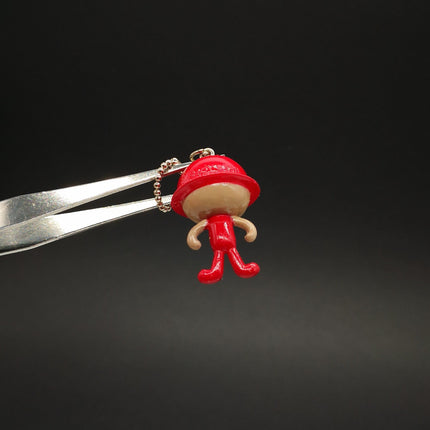 Adorable Red Hat Machi Mechanic – 1" Keychain Charm (Pre-Owned)