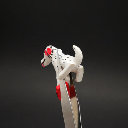 Vintage Puppy In My Pocket Dalmatian 2" Miniature Dog – Dollhouse Pet (Pre-Owned)