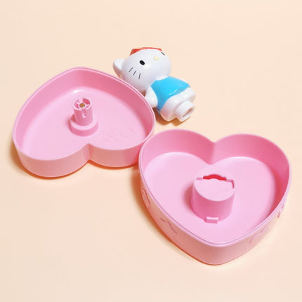 Sanrio Hello Kitty Pink Heart Case – 4" McDonald’s Toy (2004) (Pre-Owned)
