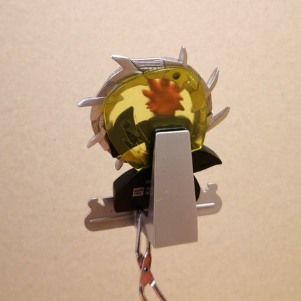 Bandai BLEACH RENJI ABARAI 3" Mini Figure w Mini Stand 2005 Anime Collectible