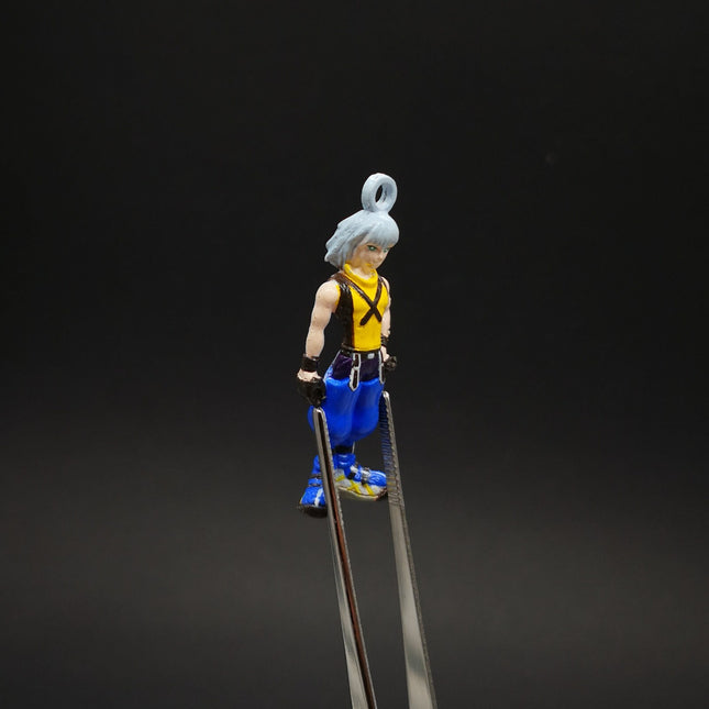 Kingdom Hearts Riku 1" Mini Figure Charm – Disney Japan (Pre-Owned)
