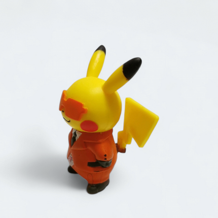 Pokemon Center Pikachu Team Flare – Orange Suit 1.5" Figure (Pre-Owned)