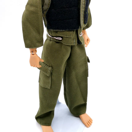 1/6 Scale Green Vest & Shirt Pants SWAT Uniform Outfit – for 12" Figure (Pre-Owned)