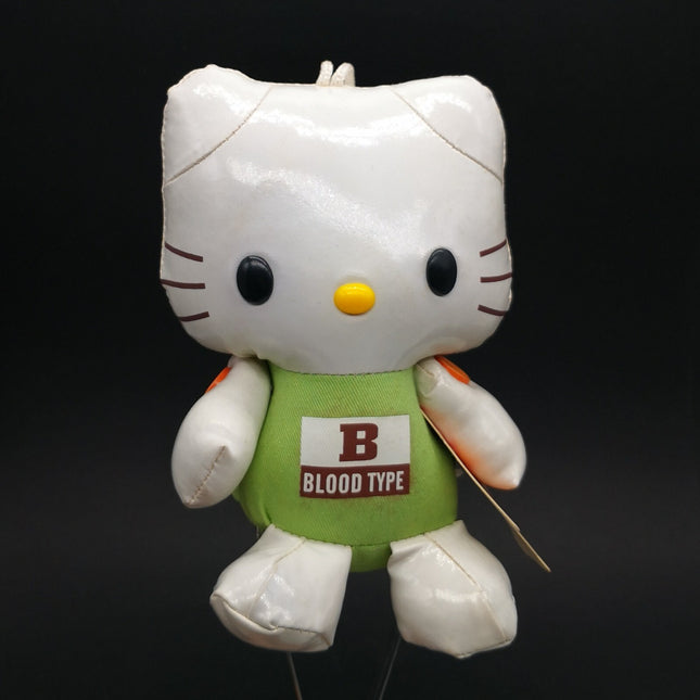 Sanrio Hello Kitty Blood Type B – 5.5" Vinyl Plush (2003, Rare) (Pre-Owned)