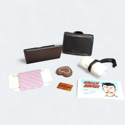 Re-Ment Detective Conan #3 Laptop, Briefcase & Chocolate – Miniature Set