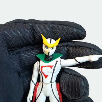 Tatsunoko Gatchaman CASSHAN & FRIENDER Dog Anime Japan Toy 3" Mini Figure Yujin