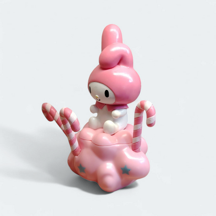 Sanrio My Melody with Candy Cane – 3.5" Storage Box (2012) (Pre-Owned)