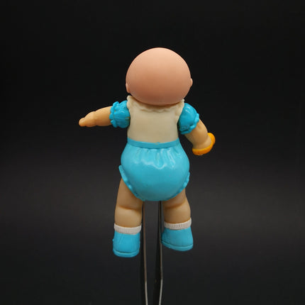 Vintage 1984 Cabbage Patch Kid BALD BABY 3.5" Figure Kid Birthday Cake Topper