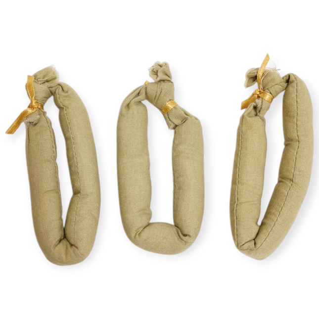 Rice Bag Grain Storage – Lot of 3 for 12" Figure (Pre-Owned)