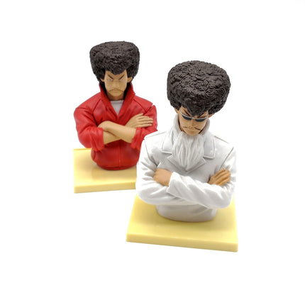 SHONAN BAKUSOZOKU Bomber Biker GONDA Lot of 2 2.5" BUST Figure Anime Japan Toy