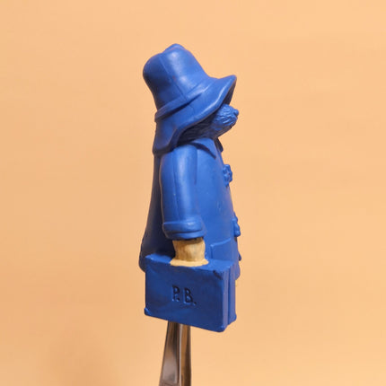 Unpainted Prototype PADDINGTON BEAR w Suitcase 3.5" Mini Figure Toy Tonies RARE