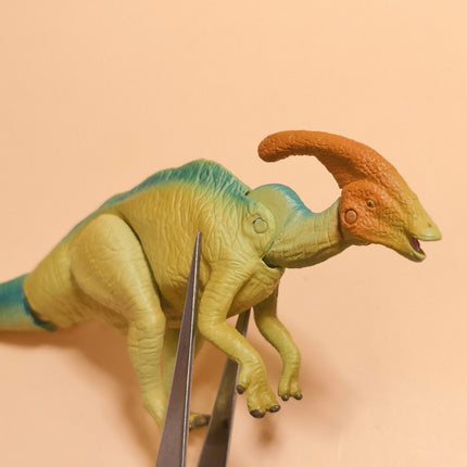 Takara Tomy ANIA AL-18 PARASAUROLOPHUS 5" Mini Dinosaur Figure ARTICULATED Toy