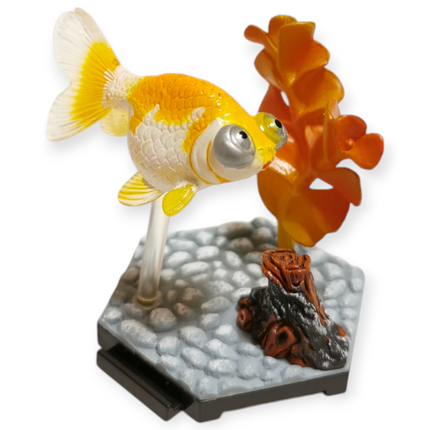 Fish Encyclopedia CELESTIAL EYE GOLDFISH 2" Mini Figure Aquarium Diorama Japan