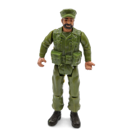 Vintage SGT. ROCK GREEN SOLDIER RANGER 3.75" Action Figure Remco Toys Loose 1981