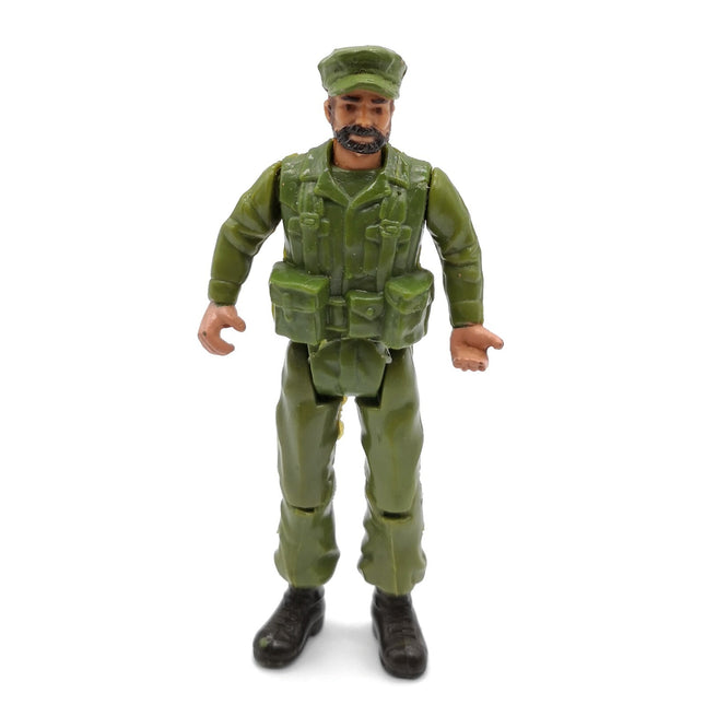 Vintage SGT. ROCK GREEN SOLDIER RANGER 3.75" Action Figure Remco Toys Loose 1981