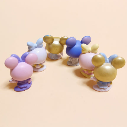 Doorables WDW 50th Small World – Mickey Minnie Daisy Lot of 6 (Pre-Owned)